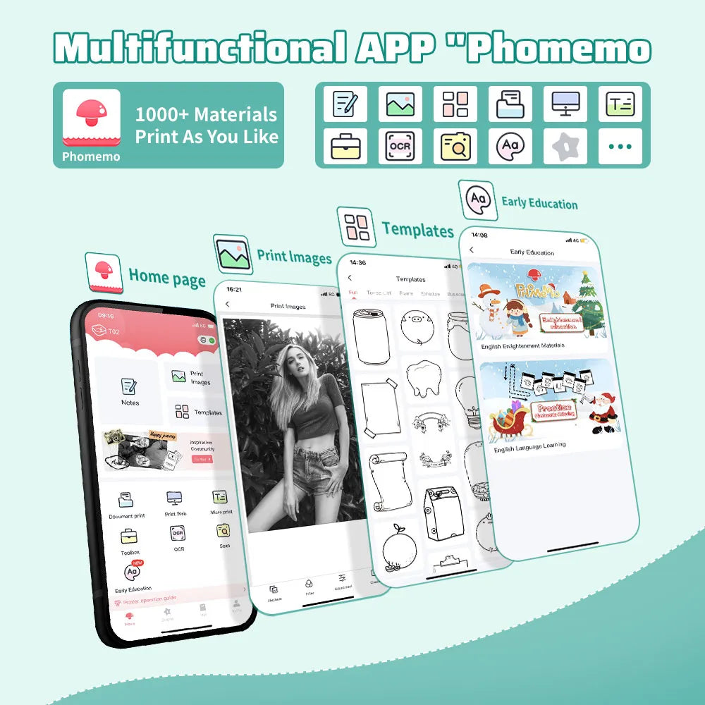 Phomemo T02: Impresora Térmica Portátil